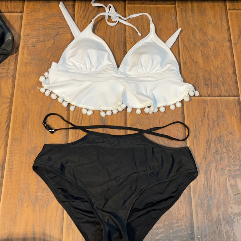 Black & White swim suit
